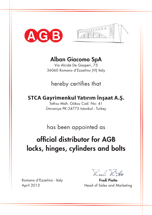 Certificate of AGB